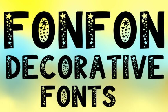 Adding Celestial Charm with Fonfon Stars Fonts