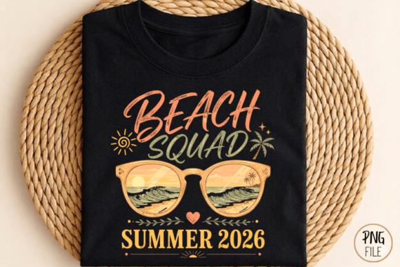 Beach Squad, Summer 2026 Sunset PNG: A Designer's Guide