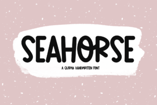 Bring a Personal Touch to Your Projects with the Seahorse Font