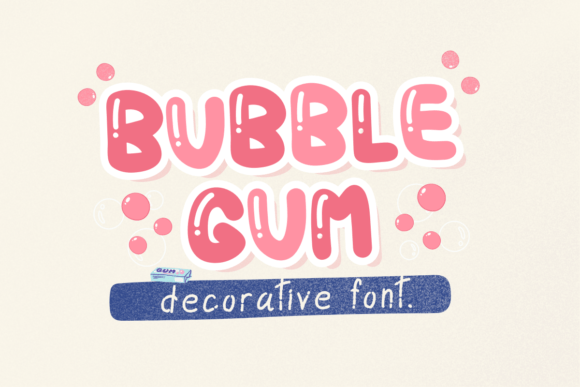 Bubble Gum Font: A Joyful Type for Creative Projects