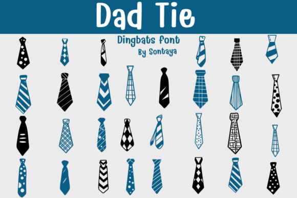 Dad Tie: A Display Font with Personality and Practicality
