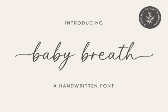 Exploring Baby Breath: A Graceful Script for Modern Design