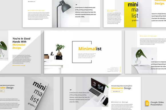 Minimalist - Google Slides Template: A Clean Canvas for Your Ideas