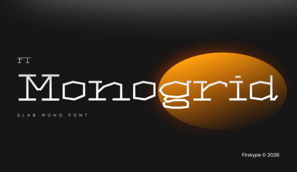 Monogrid: A Modern Typeface for Structured Impact
