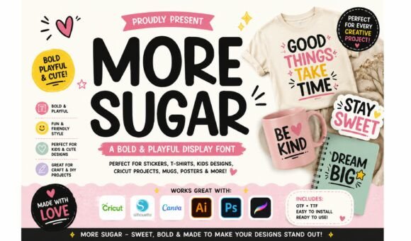 More Sugar: Your Secret for Designs That Pop