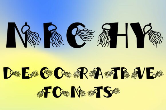 Nichy: Dive into Playful, Marine-Inspired Typography