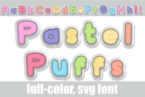 Pastel Puffs: The Ultimate Guide to This Whimsical Display Font