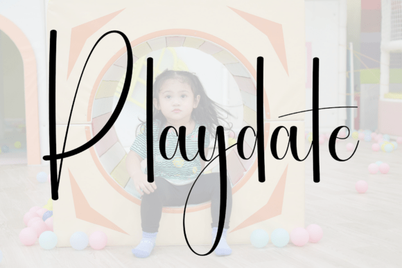 Playdate: Elevating Your Brand with Elegant Script