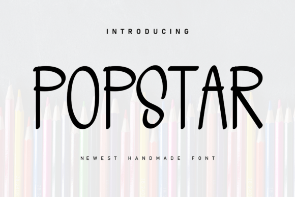 Popstar: The Handwritten Font with a Sporty, Luxe Vibe