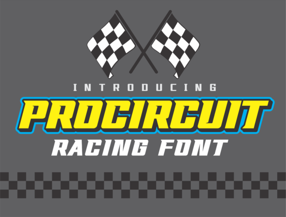 Pro Circuit: The Display Font That Brings Speed and Style