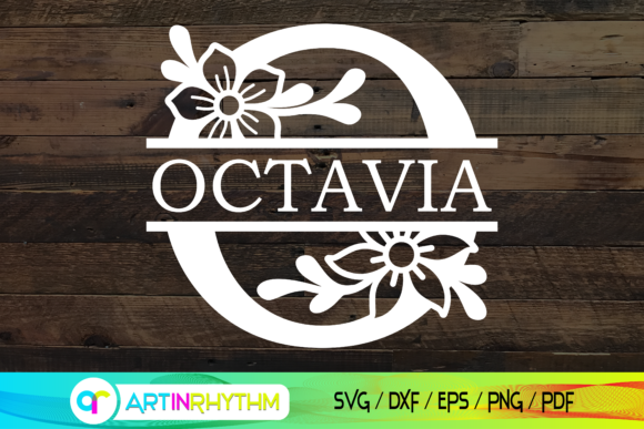 Split Letter O Monogram: Creative Uses for This SVG Font